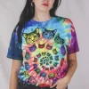 Color cats t-paita
