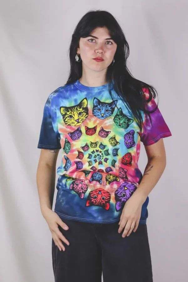 Color cats t-paita