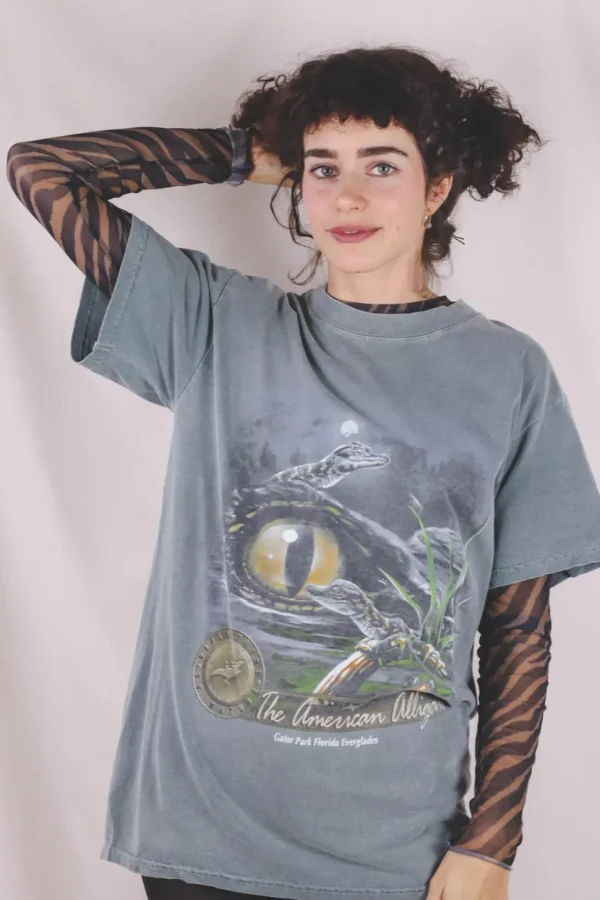 Croco vintage t-paita