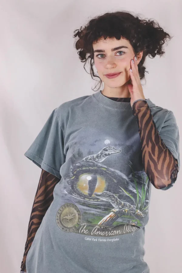 Croco vintage t-paita