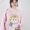 Cute bunny 80/90-luvun vintagecollege