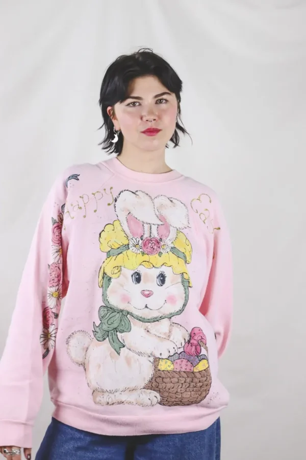 Cute bunny 80/90-luvun vintagecollege