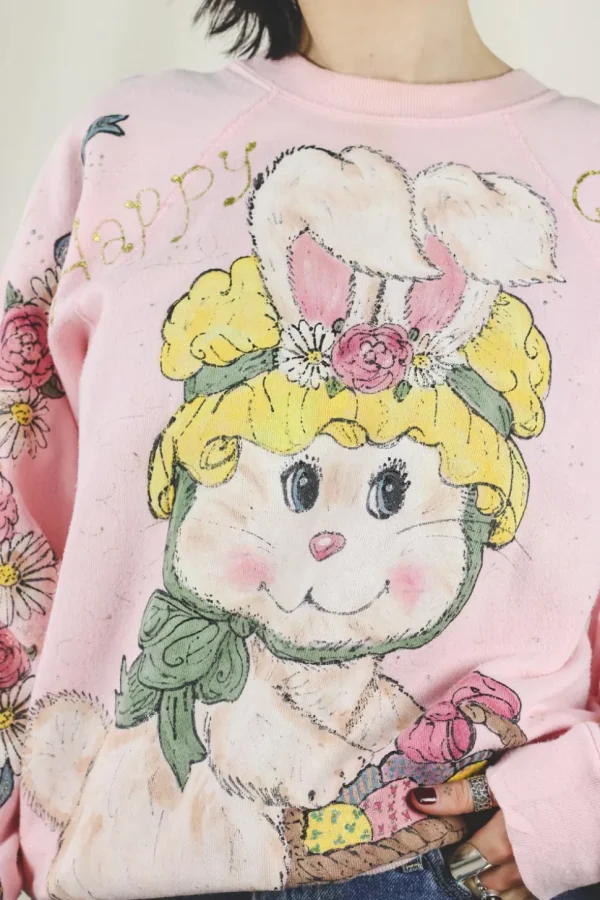 Cute bunny 80/90-luvun vintagecollege