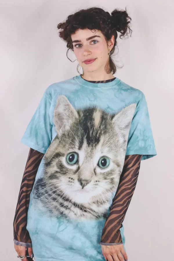 Cute kitty t-paita