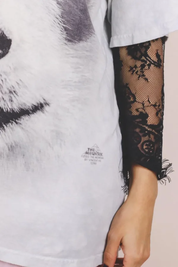 Cute panda 10-luvun t-paita