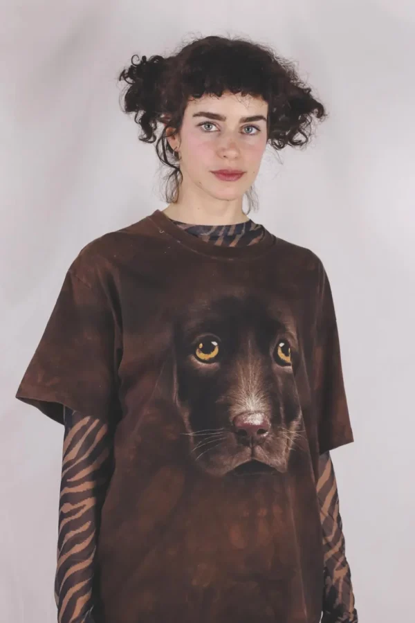 Cutest dog vintage t-paita