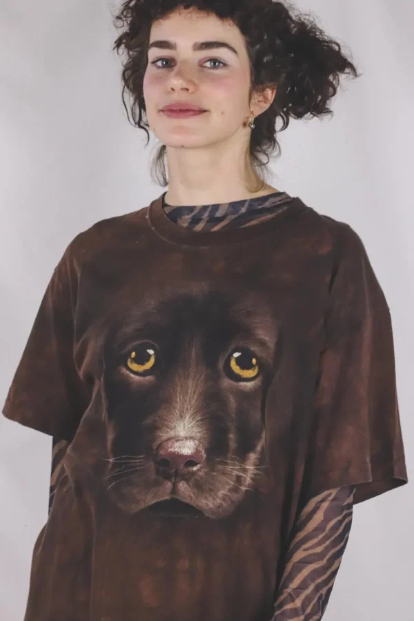 Cutest dog vintage t-paita