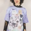 Cutie cats 10-luvun t-paita