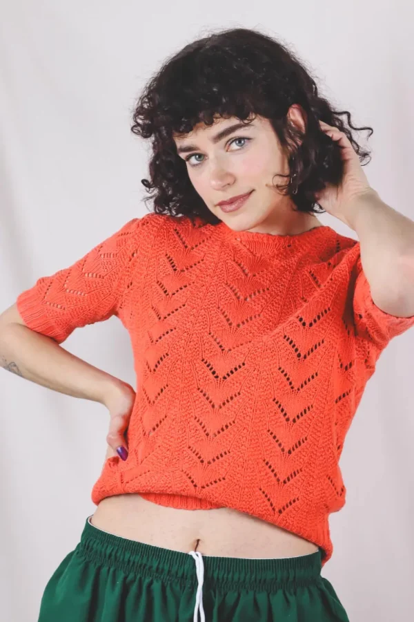 Dalia käsintehty vintagepuuvillaneule