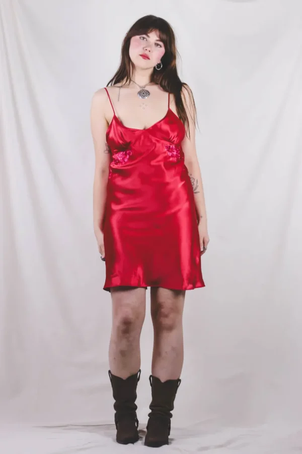 Dalia vintage slip dress