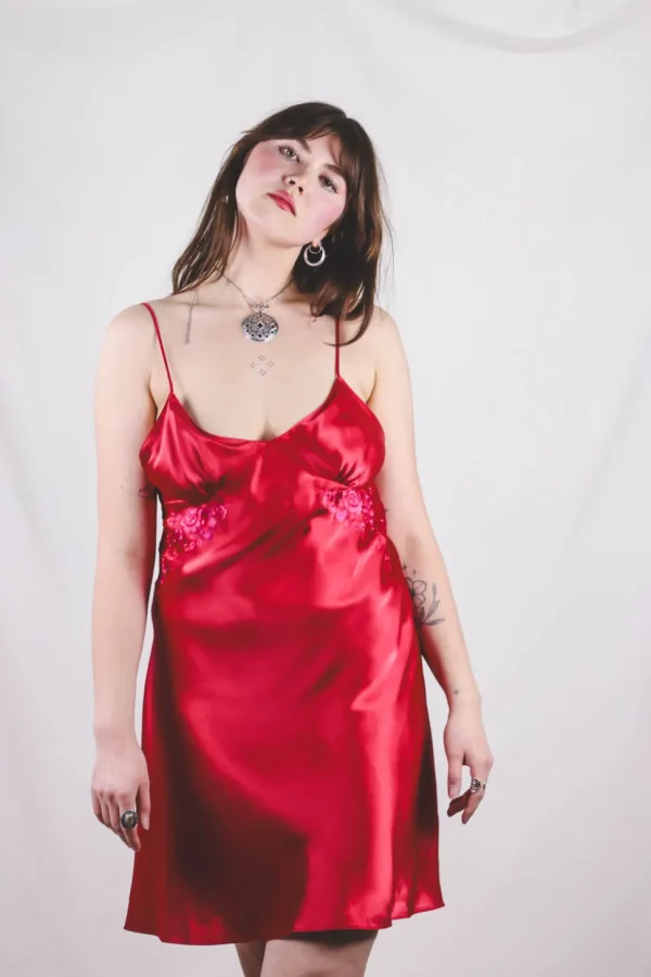 Dalia vintage slip dress