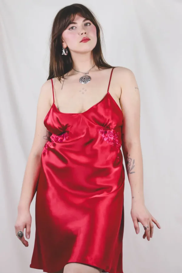 Dalia vintage slip dress