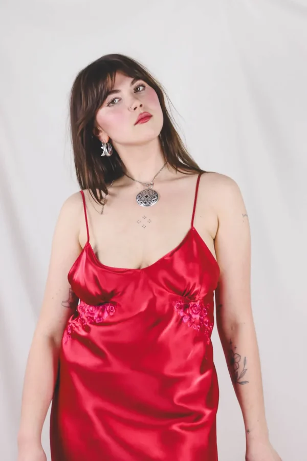 Dalia vintage slip dress