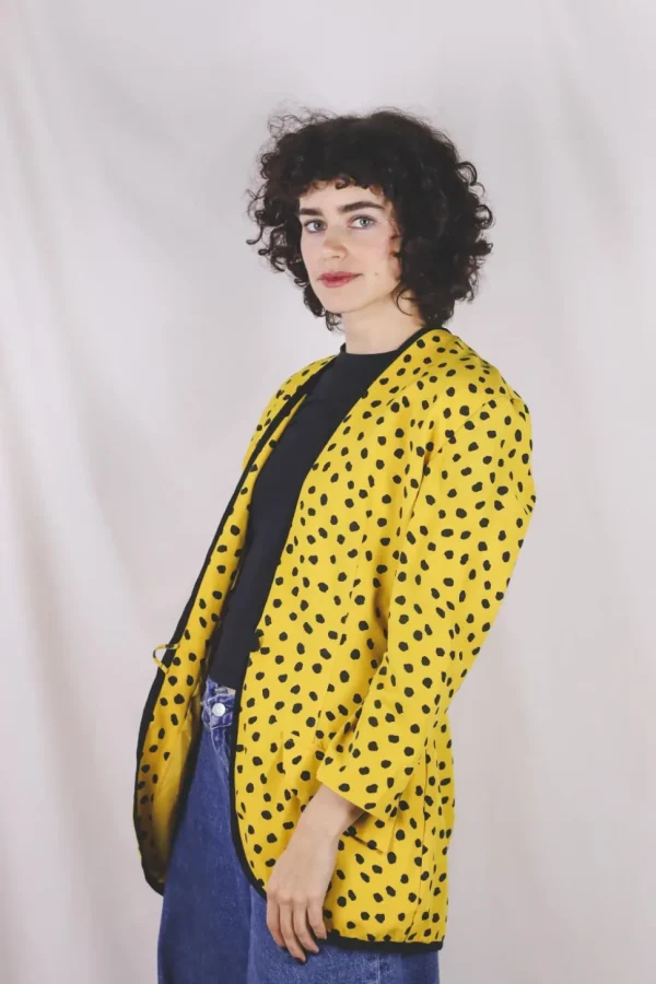 Damia vintagepilkkujakku