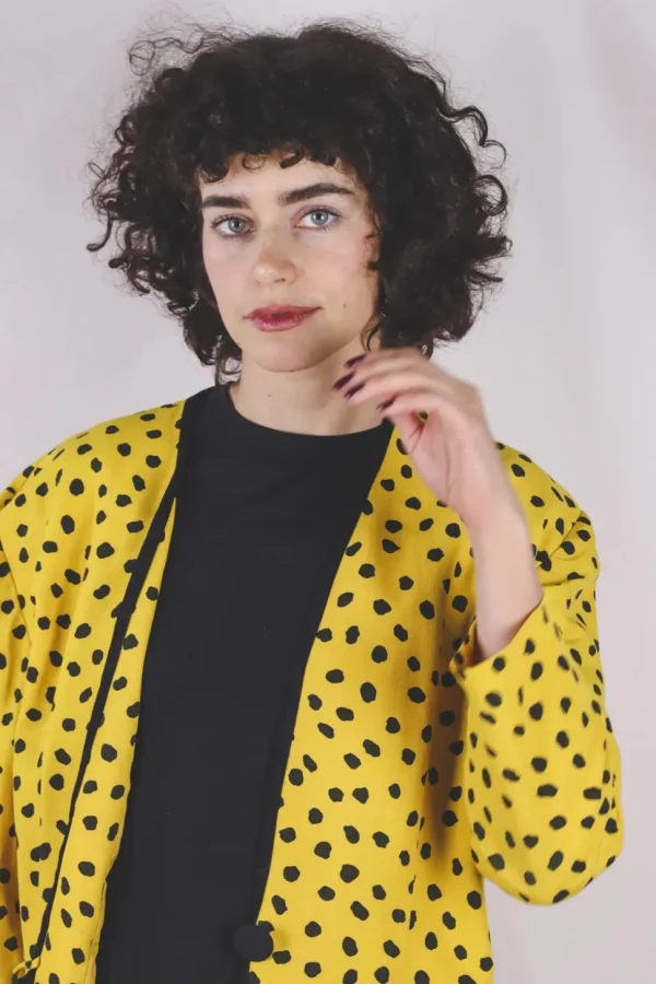 Damia vintagepilkkujakku