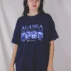 Dark blu wulf t-paita