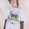 Dear deer 90-luvun vintage t-paita