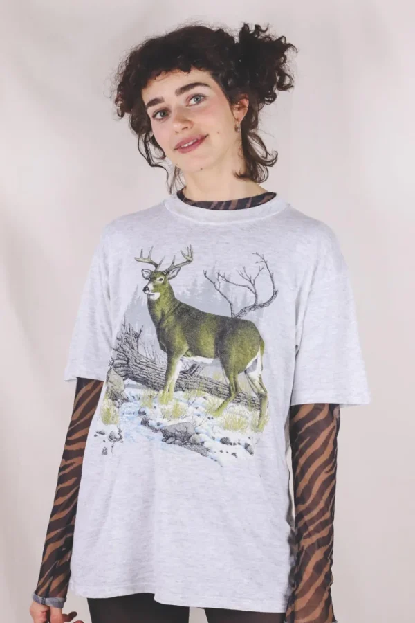 Dear deer 90-luvun vintage t-paita