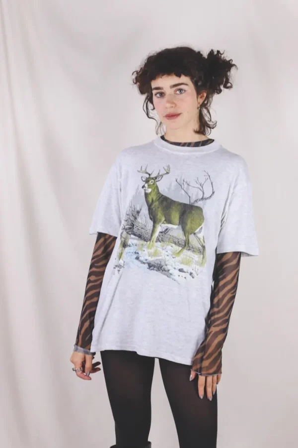 Dear deer 90-luvun vintage t-paita