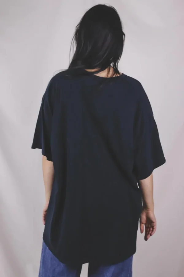 Deer sunset vintage t-paita