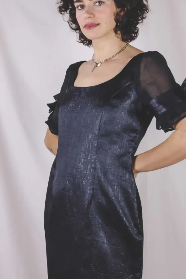 Delila vintagejuhlamekko