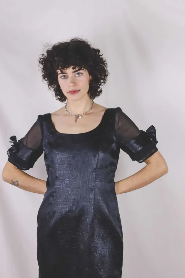 Delila vintagejuhlamekko