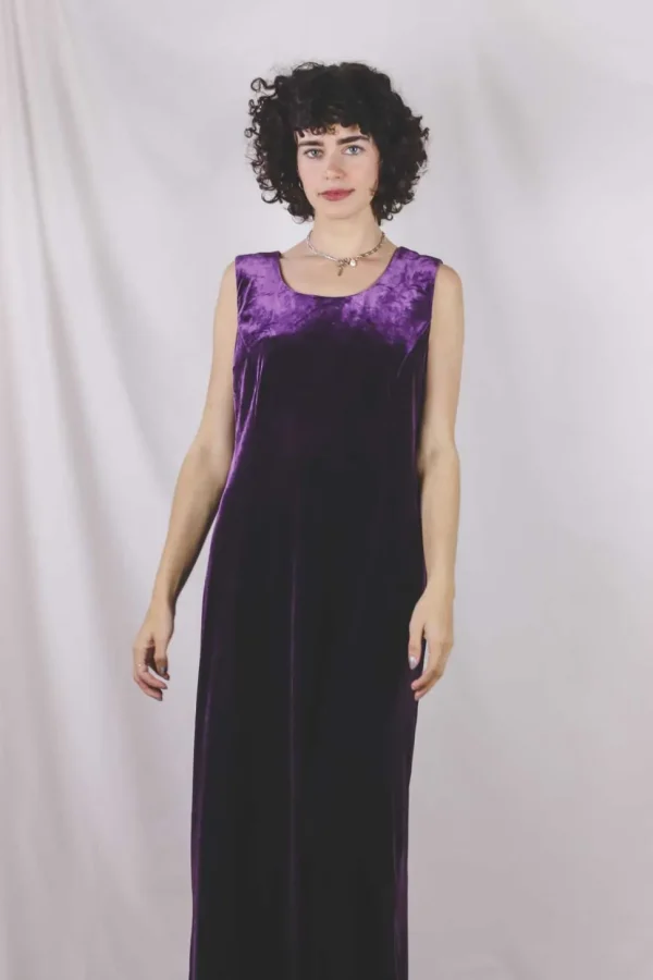 Delma vintagesamettimekko