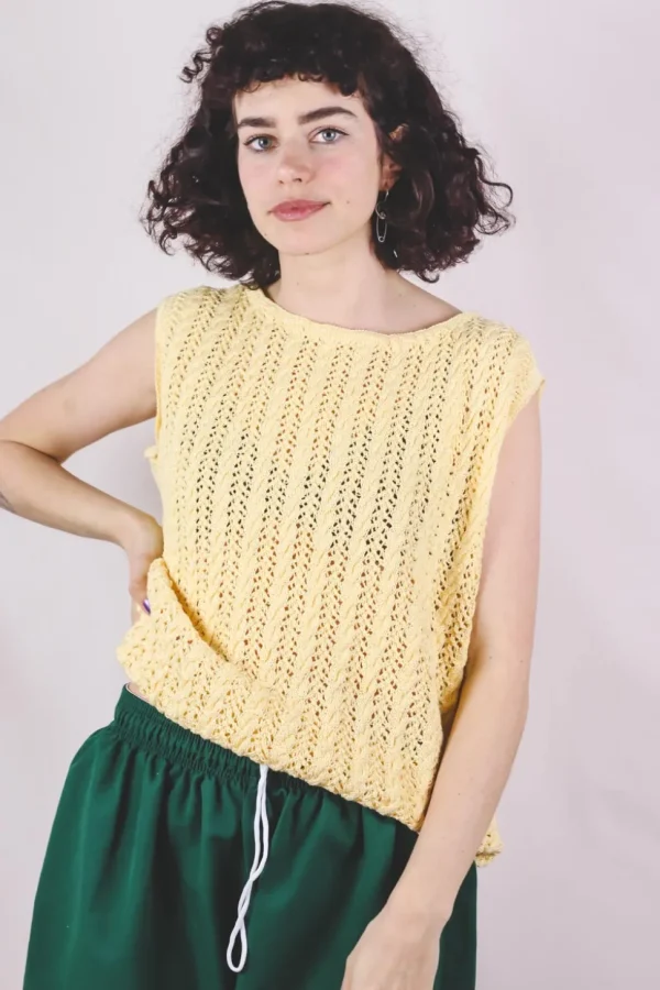 Devina käsintehty vintagepuuvillaneule