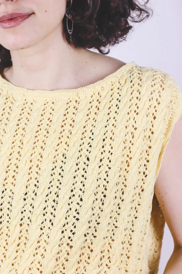 Devina käsintehty vintagepuuvillaneule