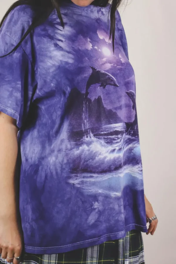 Dolphins vintage t-paita