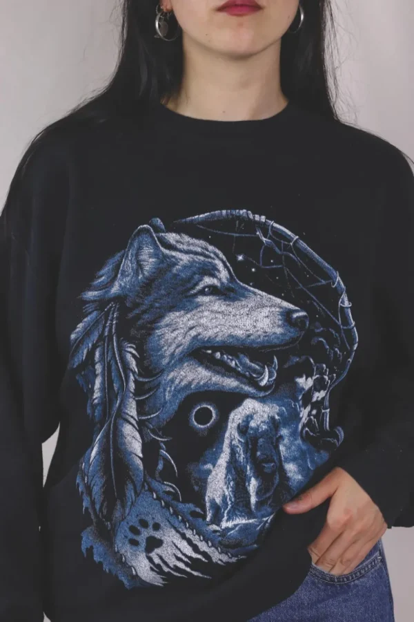 Dreamy wolf vintagecollege