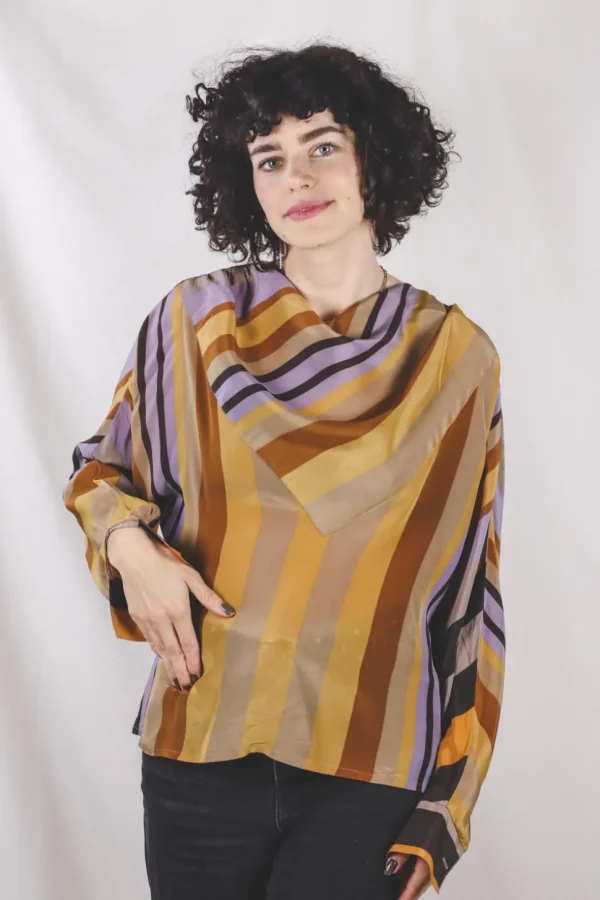 Elida vintagesilkkipusero