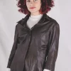 Elma vintagenahkapusero