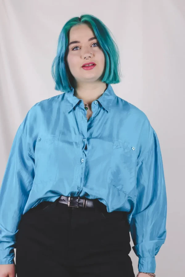 Eloise vintagesilkkipaita