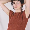 Elva käsintehty vintagepellavaneuletoppi