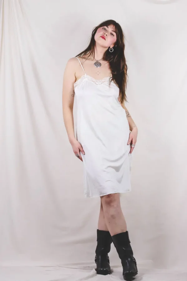 Elviina vintage slip dress