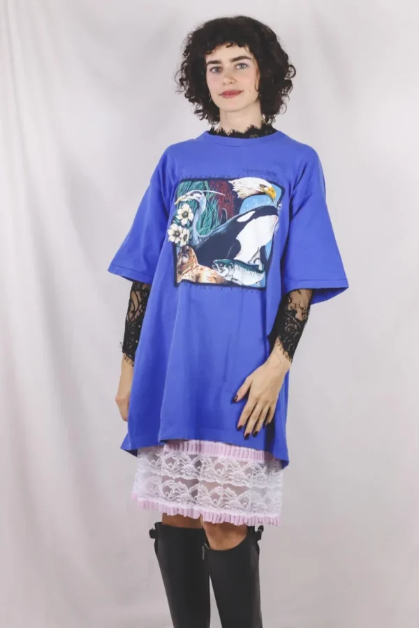 Extinction is forever vintage t-paita