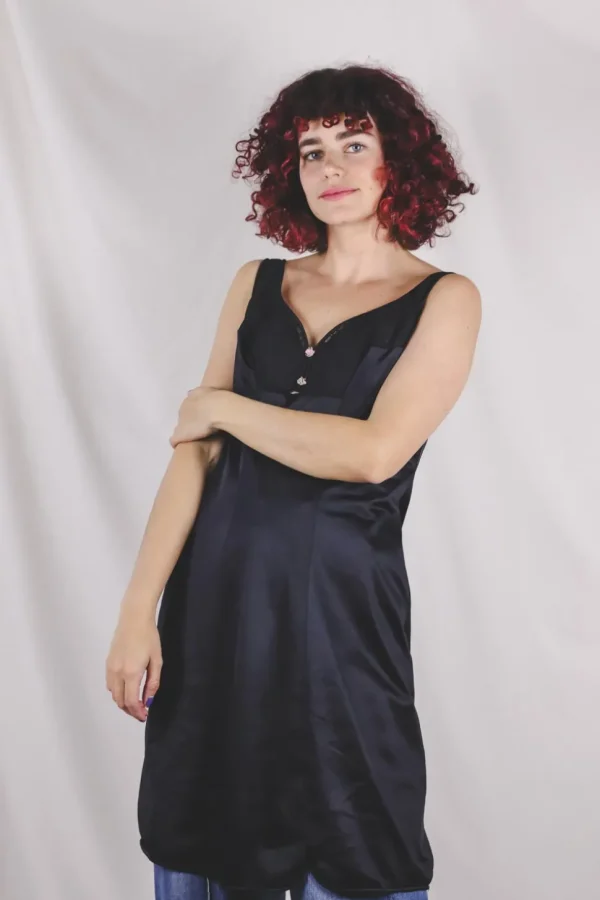 Fidela vintage slip dress