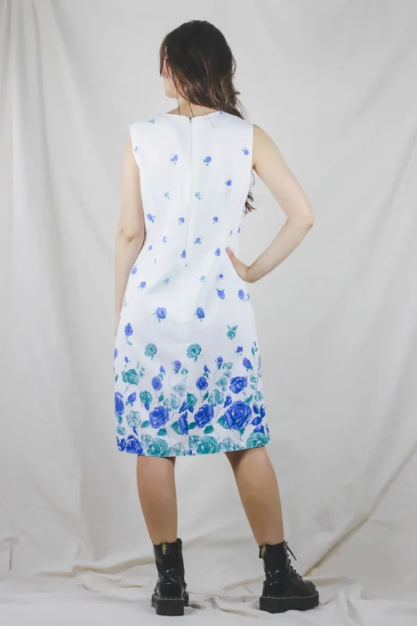 Fiole vintagekukkamekko