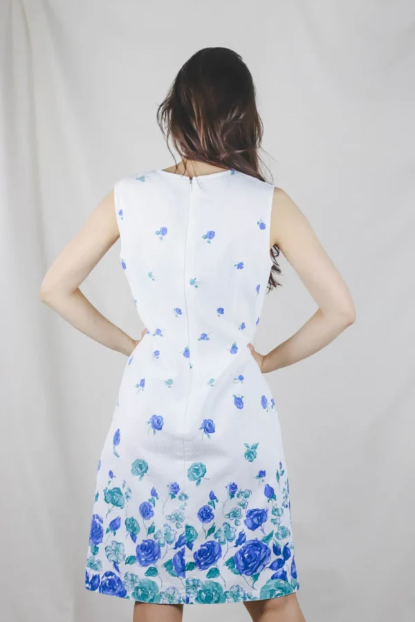 Fiole vintagekukkamekko
