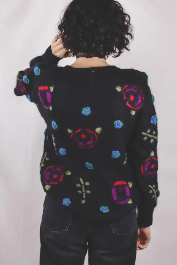 Floriel vintagemohairneulepaita