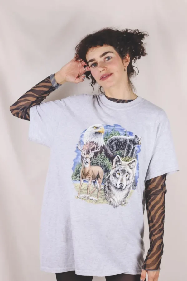 Forrest wild vintage t-paita