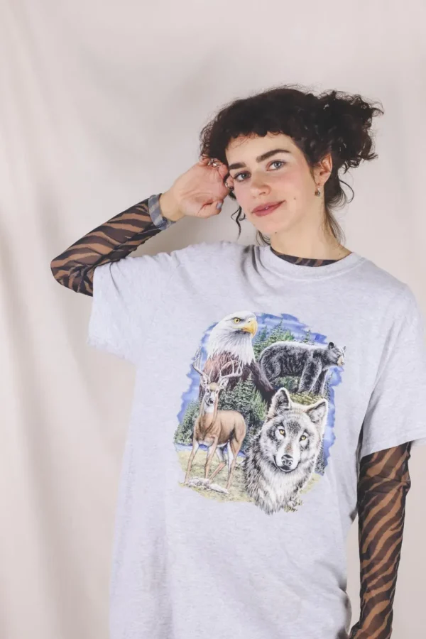 Forrest wild vintage t-paita