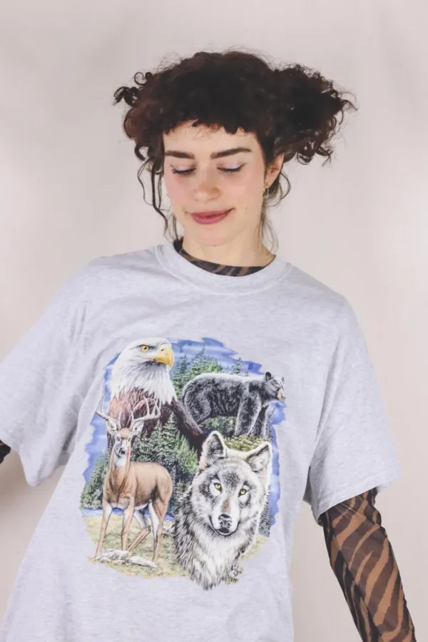 Forrest wild vintage t-paita