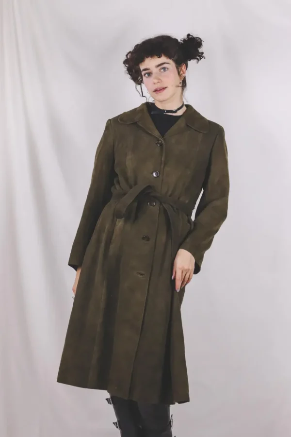 Frances 70-luvun vintagenahkatakki