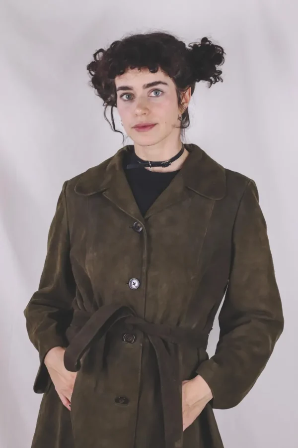 Frances 70-luvun vintagenahkatakki