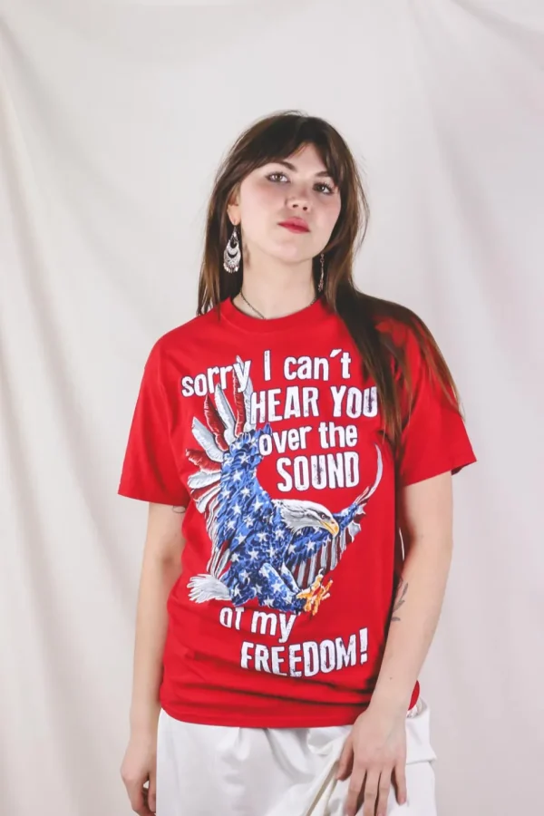 Freedom vintage t-paita