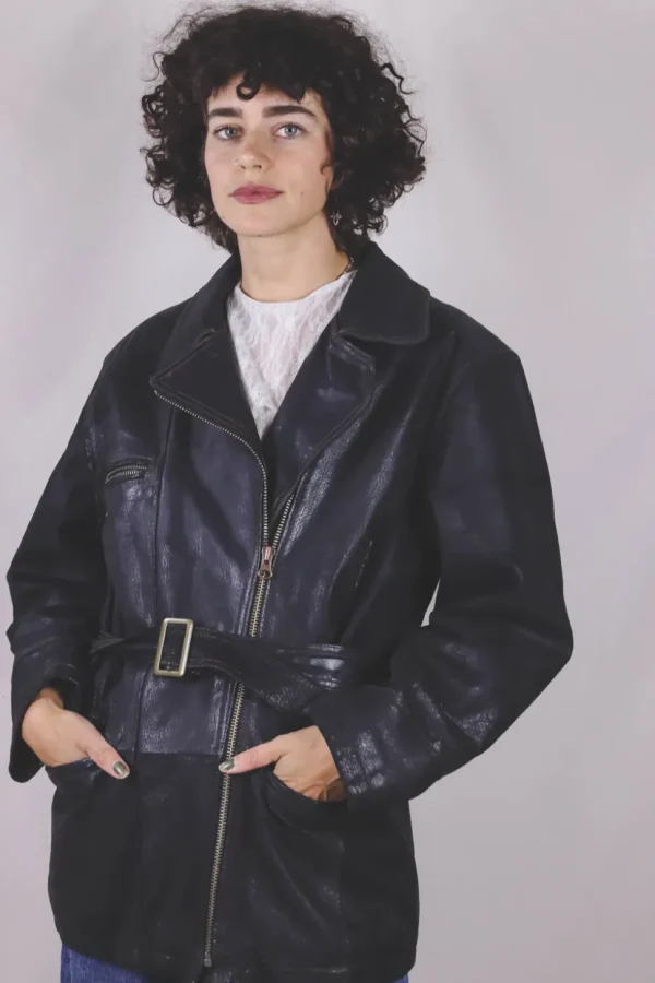 Frida vintagenahkatakki
