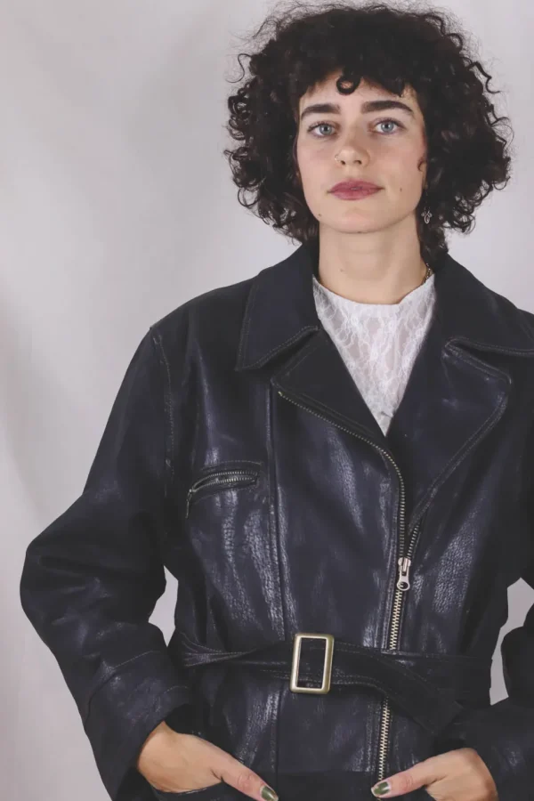 Frida vintagenahkatakki