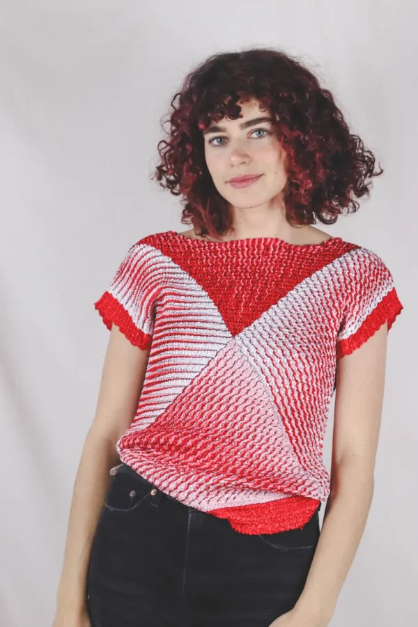 Gina vintage popcorn-t-paita